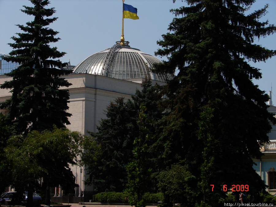 Здание Верховного Совета Украины (ВСУ) Киев, Украина
