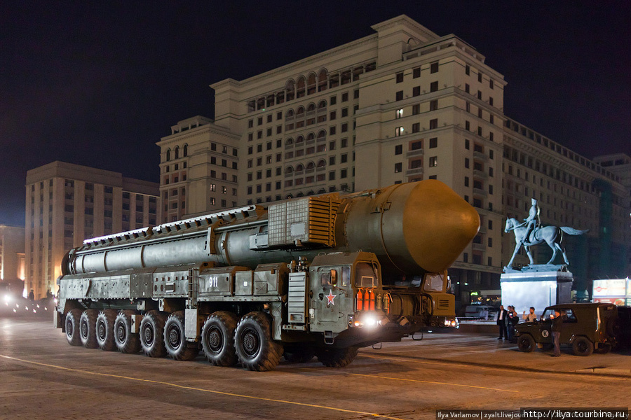 Ракетный комплекс стратегического назначения с межконтинентальной баллистической ракетой Тополь-М Москва, Россия