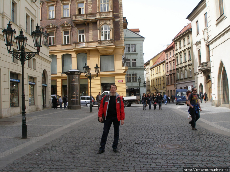 Улочка в Старом городе. Прага, Чехия