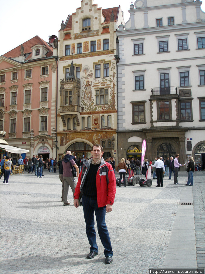 Староместская площадь в Старом городе. Прага, Чехия
