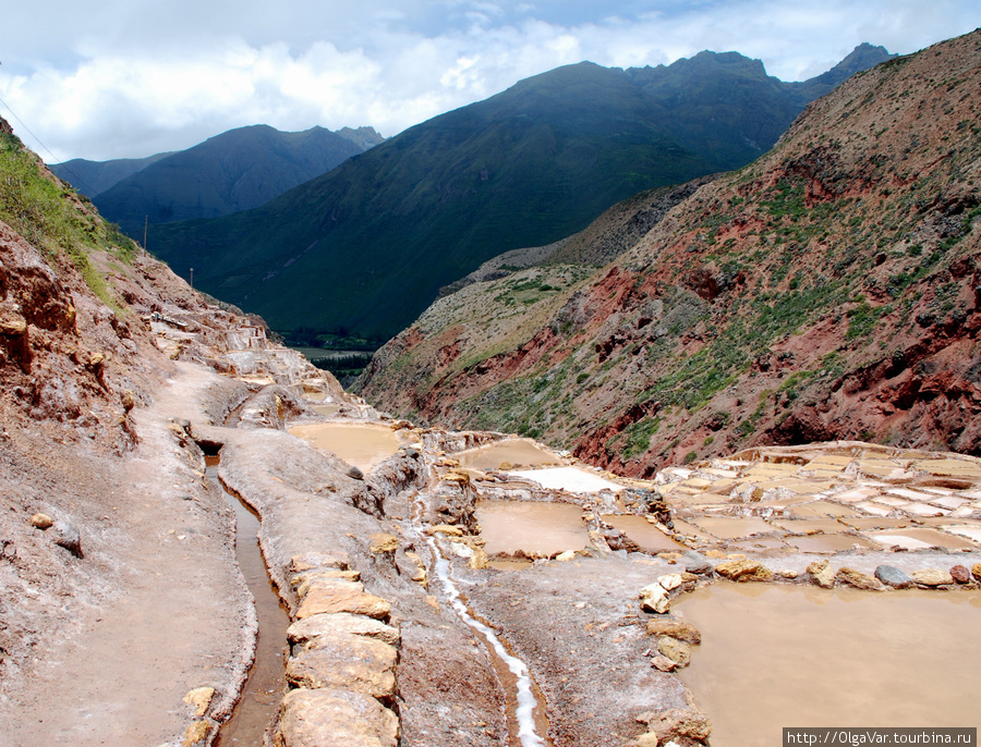 Система каналов четко продумана Урубамба, Перу