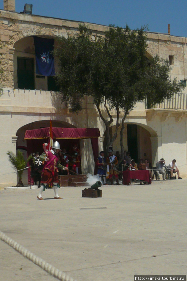 Представление в Форте Св.Эльмо Валлетта, Мальта