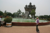 Столица Лаоса — Вьентьян. Центральная площадь