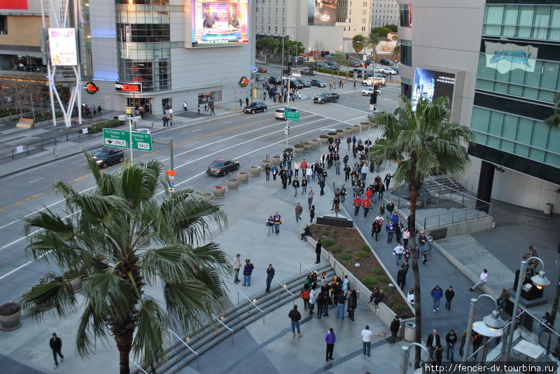 Staples Center - главная спортивная арена Калифорнии Лос-Анжелес, CША