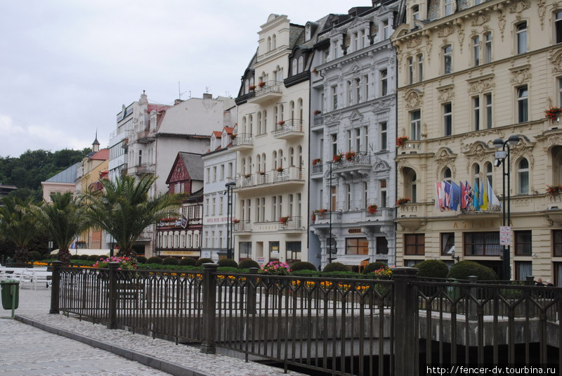 Карловарские балконы Карловы Вары, Чехия