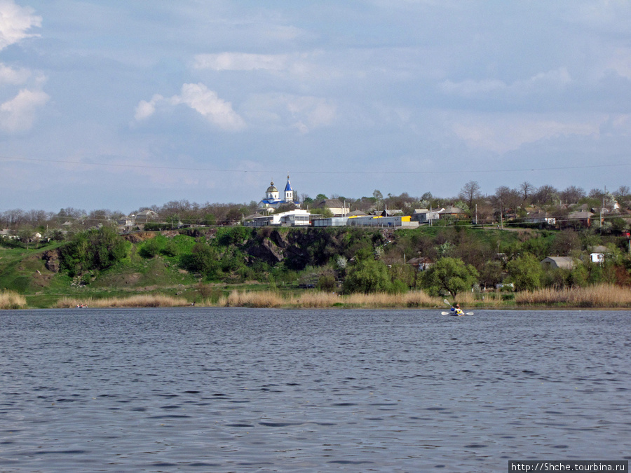 Перед островом ничего не предвещало предстоящего купания Первомайск, Украина