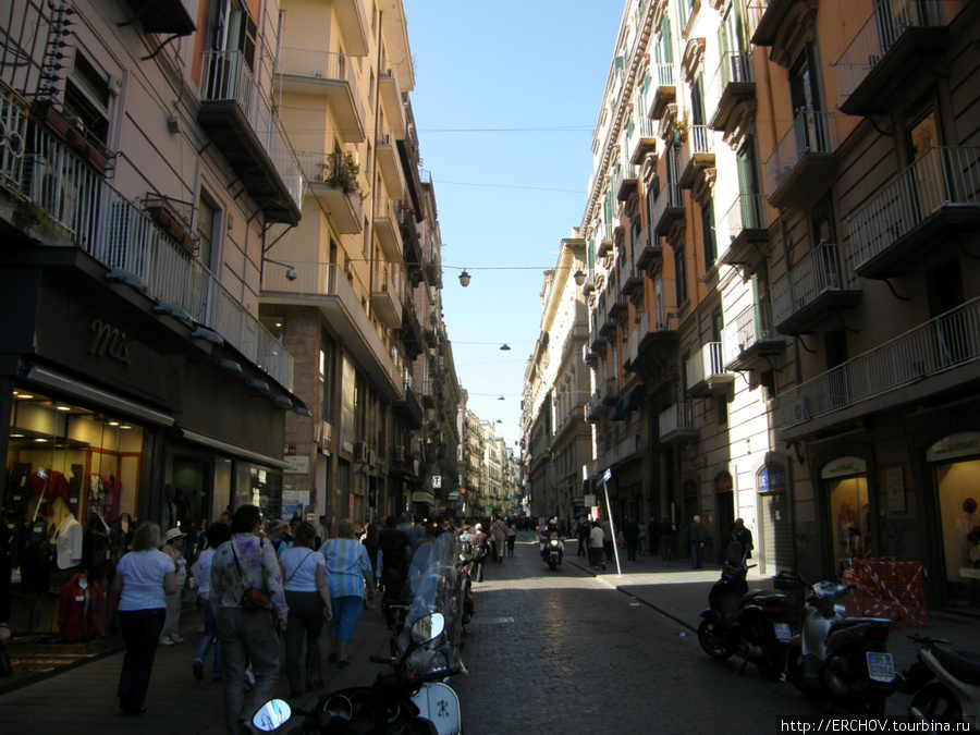 Прогулка по городу Неаполь Неаполь, Италия