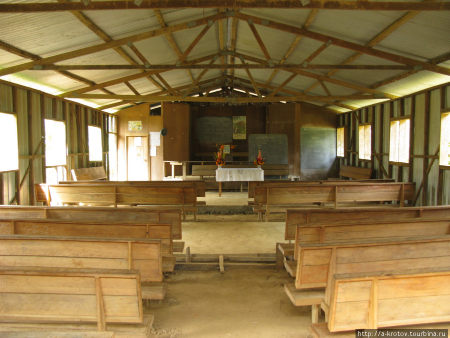 Папуасские церкви и иконы Папуа-Новая Гвинея