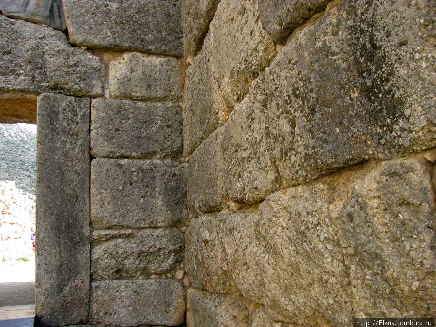 Львиные ворота, место где убили Агамемнона - все это Микены Микены, Греция