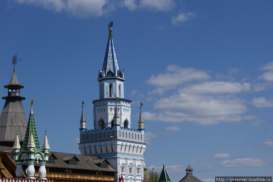 Измайловский кремль на 9 мая Москва, Россия