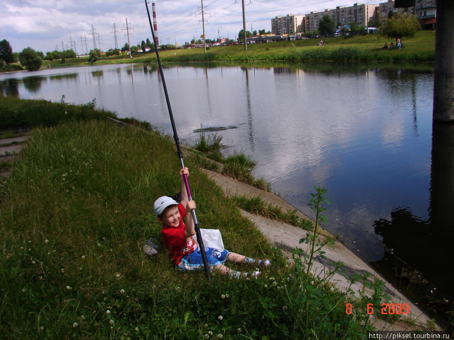 Ловись рыбка большая и маленькая...  А сколько радости?! Киев, Украина