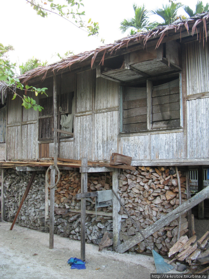 Папуасская деревня Якко (Yakko) под Ванимо Ванимо, Папуа-Новая Гвинея
