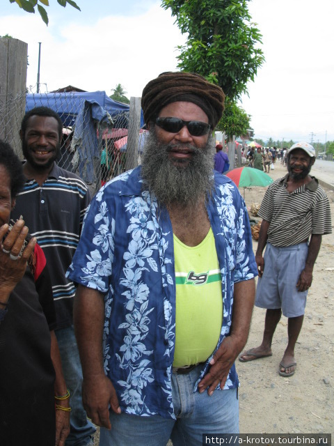 Житель Вевака Вевак, Папуа-Новая Гвинея