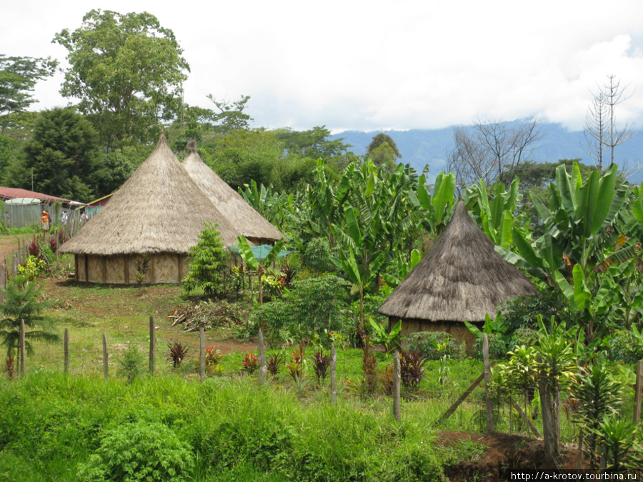 Деревня начинается — как только кончается город Горока Горока, Папуа-Новая Гвинея