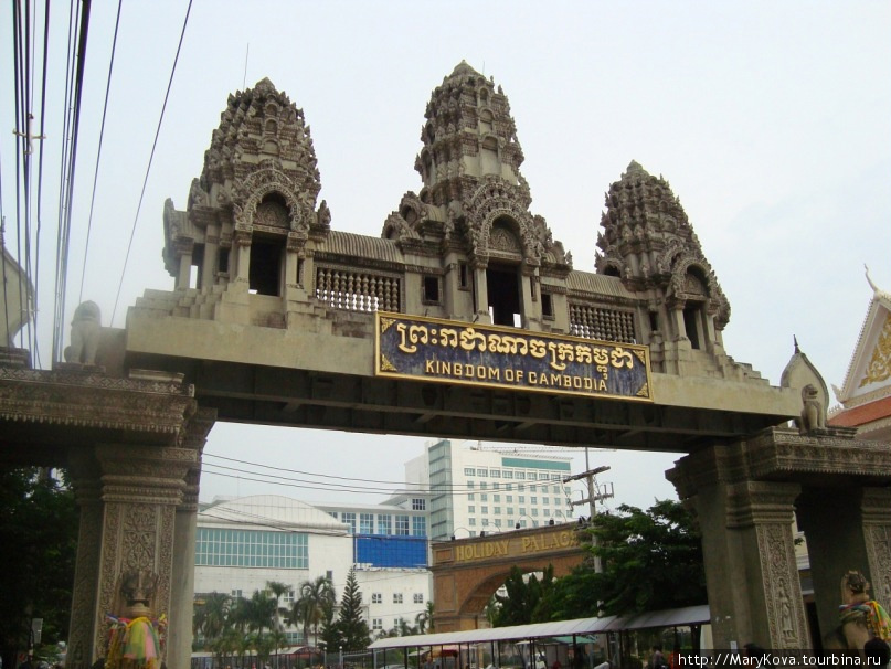 граница Тай-Камбоджа Ангкор (столица государства кхмеров), Камбоджа