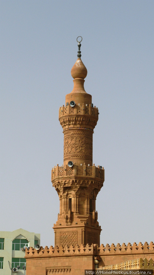 Хартум, минарет пятничной мечети Судан