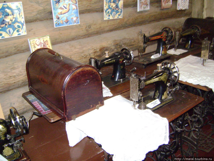 В доме Гороховых были швейные машины фирмы Зингер — показатель достатка хозяев Ярославская область, Россия