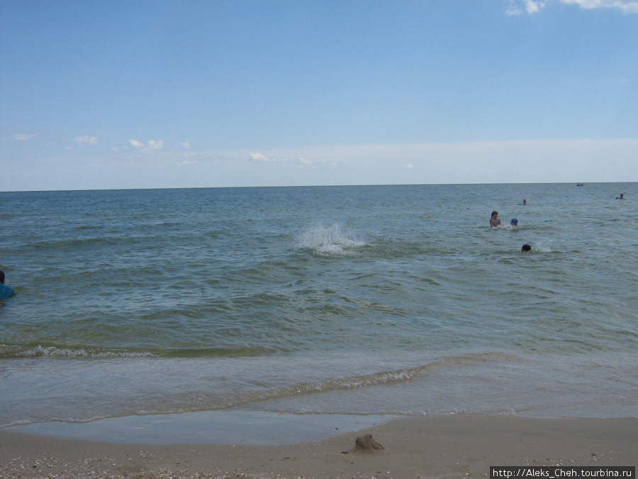 Азовское море. Кириловка. Республика Крым, Россия