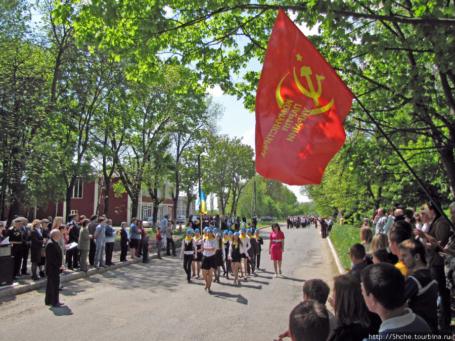 Митинг-парад ПОБЕДЫ 9 мая в учхозе 