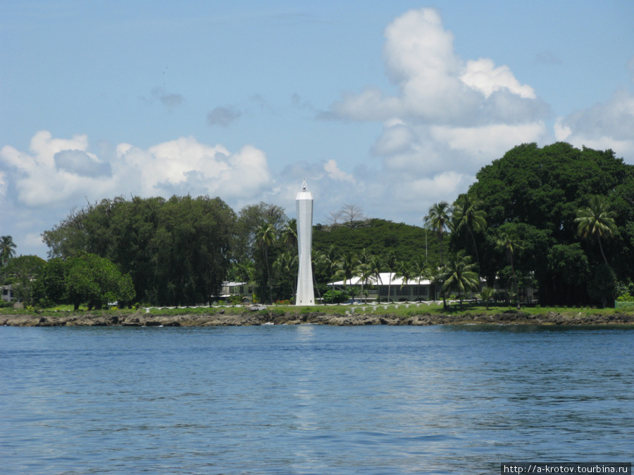 Этот маяк — символ города Маданга Маданг, Папуа-Новая Гвинея