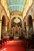 Вид внутри Украинской церкви