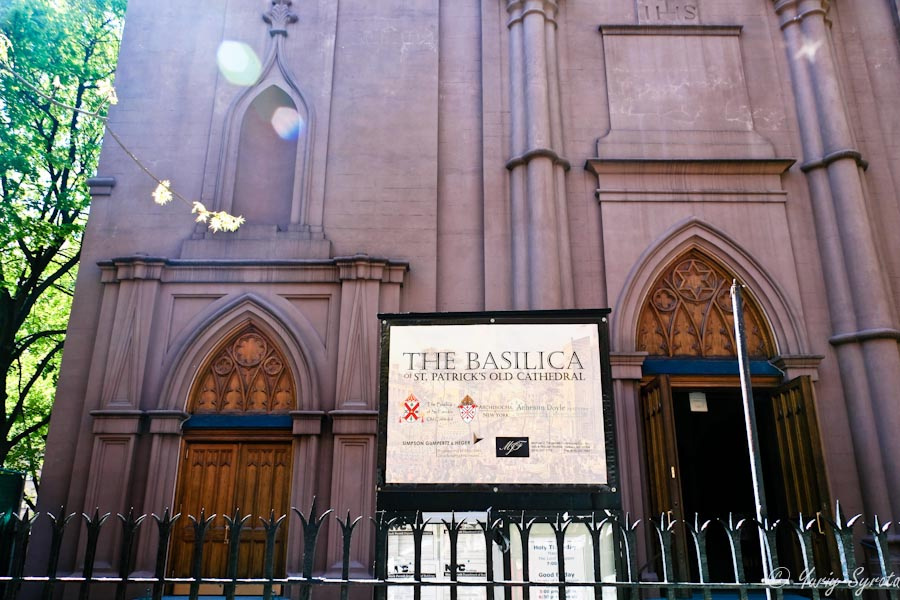 The Basilica of Saint Patrick’s Old Cathedral в НоЛита Нью-Йорк, CША