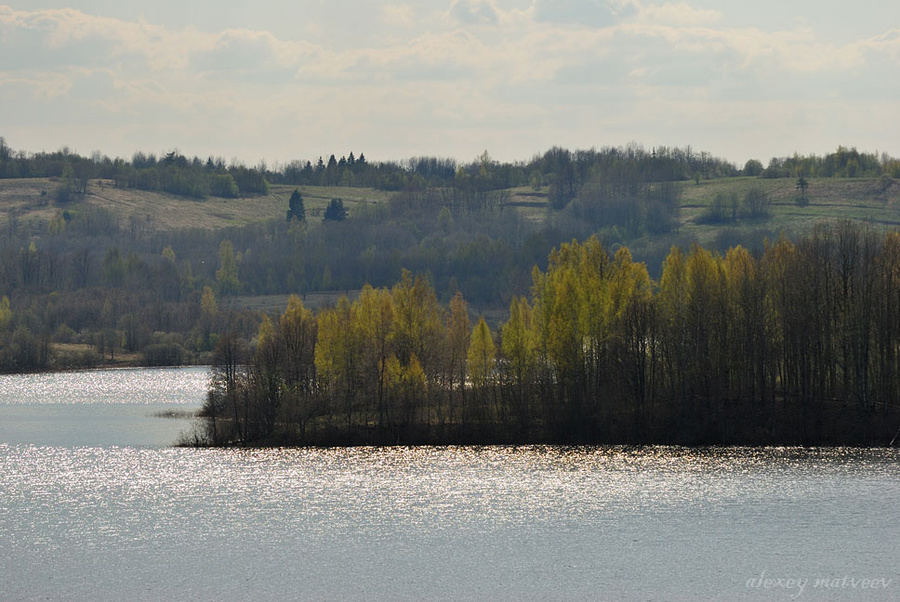 Озеро Чернозерье Псковская область, Россия