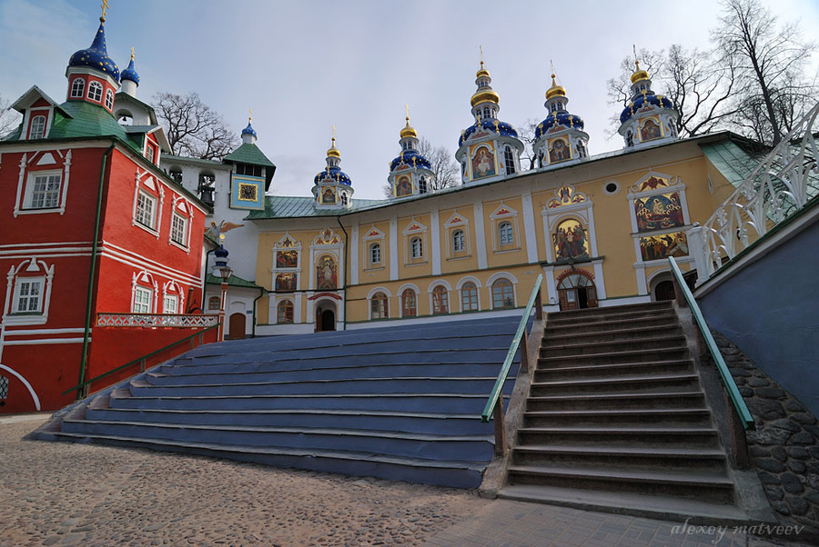 Псково-Печорская лавра Псковская область, Россия