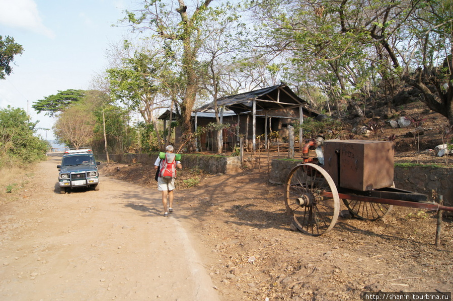 Дорога в Мериду Остров Ометепе, Никарагуа