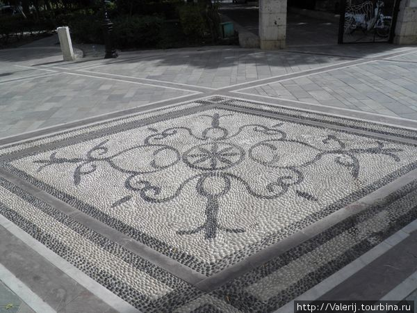 Очень живописные мозаики из гальки — фишка острова. Кос, остров Кос, Греция