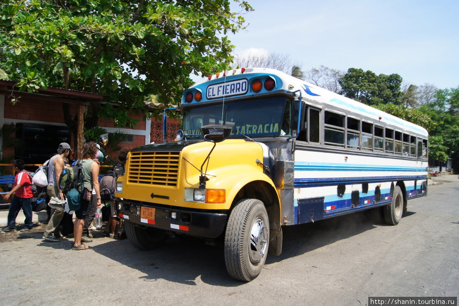 Автобус Остров Ометепе, Никарагуа