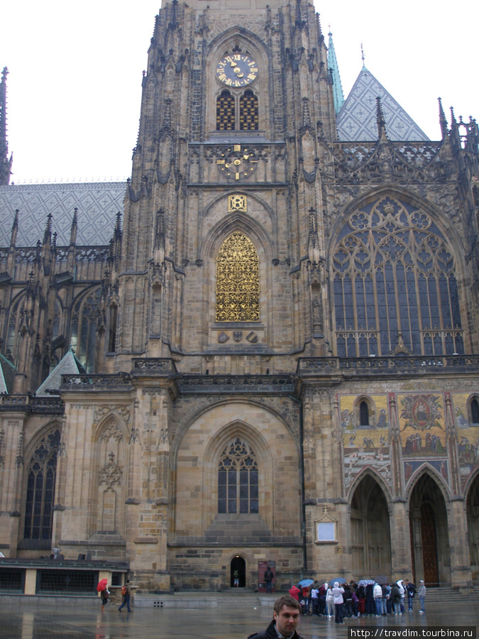 Кафедральный собор Святого Вита-резиденция Пражского Архиепископа (1344г.) Прага, Чехия