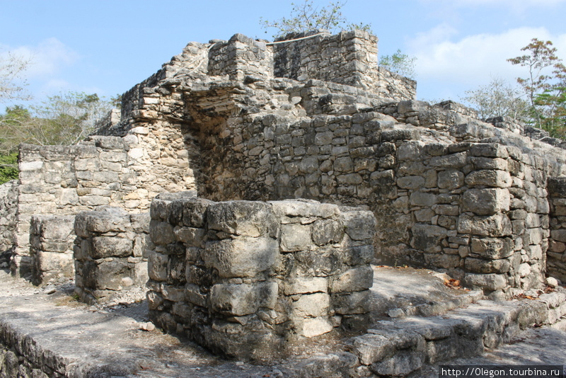 Руины древнего города Коба Коба, Мексика