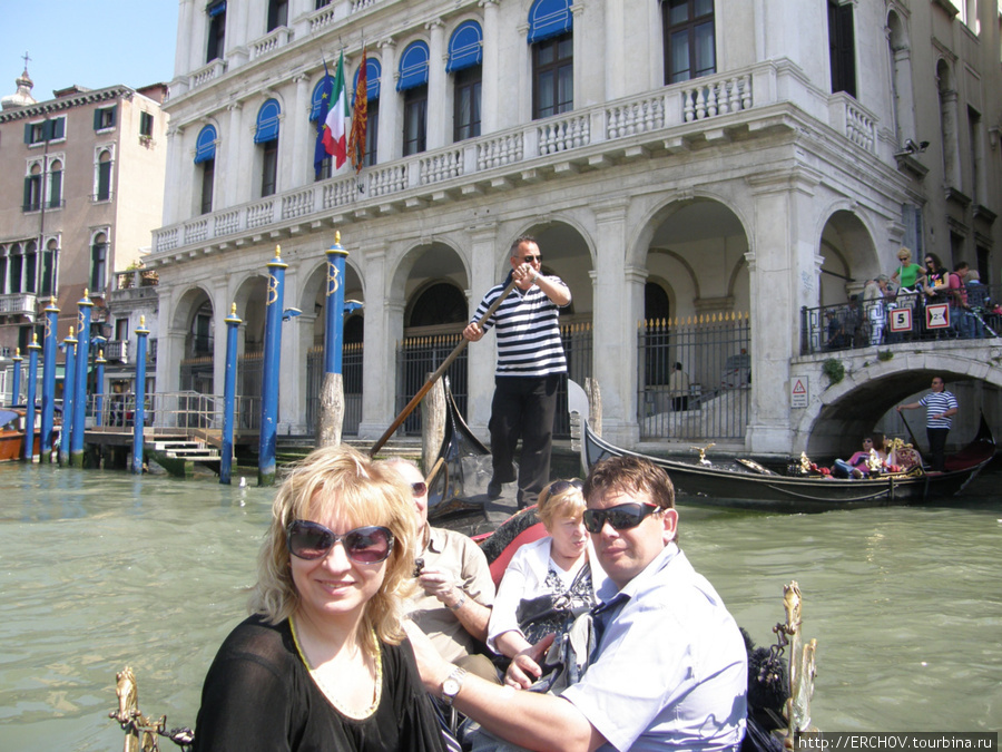 Катание на гондоле Венеция, Италия