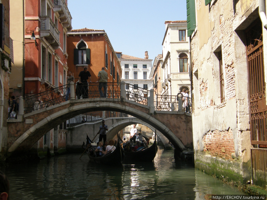 Катание на гондоле Венеция, Италия