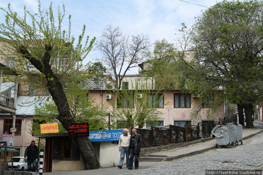 Главная артерия города - Проспект Руставели Тбилиси, Грузия