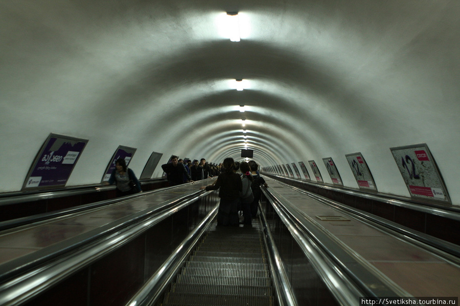 Главная артерия города - Проспект Руставели Тбилиси, Грузия