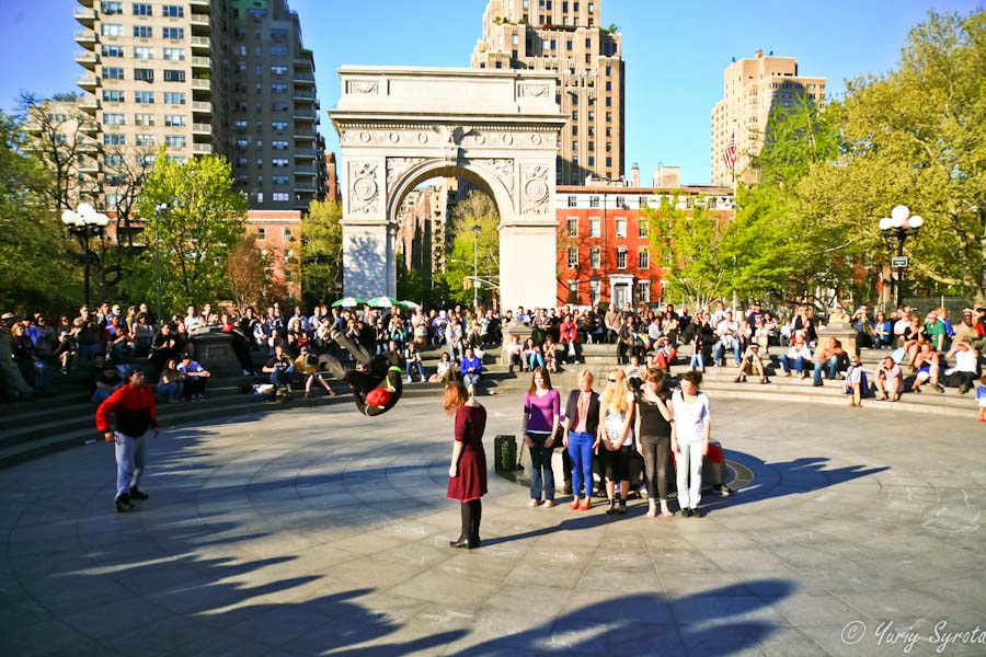 Незнакомый Нью-Йорк: Washington Square Park Нью-Йорк, CША