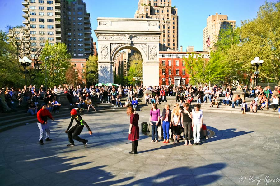 Незнакомый Нью-Йорк: Washington Square Park Нью-Йорк, CША