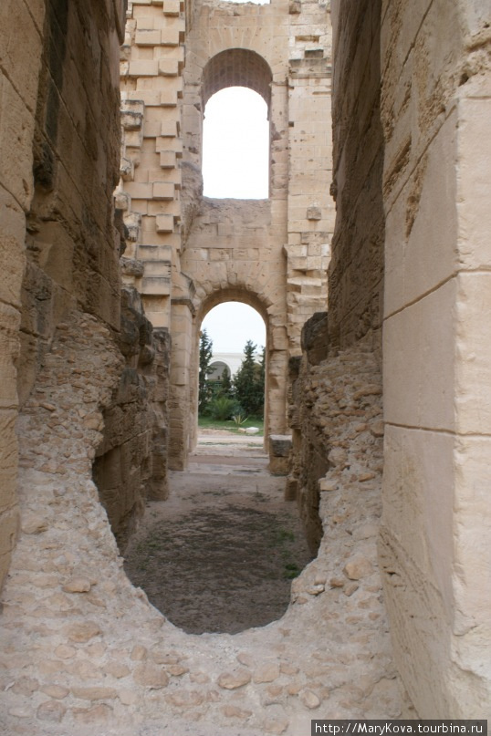 Колизей Эль -Джем. Тунис