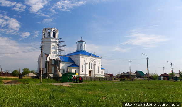 Храм. Новосибирская область, Россия