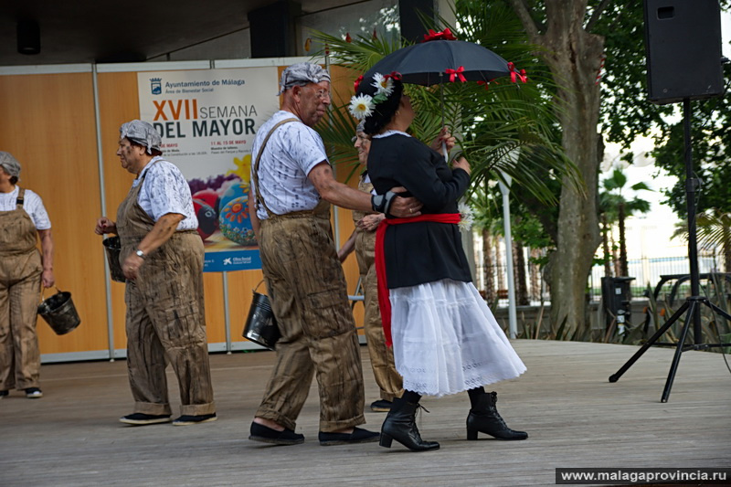 Неделя пожилых людей. Малага, май 2011 Малага, Испания
