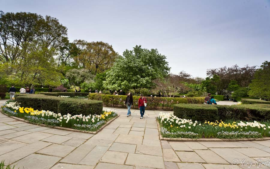 Conservatory Garden Нью-Йорк, CША