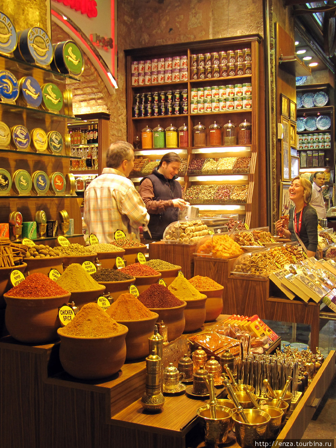 Египетский базар Стамбул, Турция