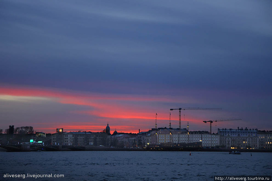 Закаты над вольной Невой Санкт-Петербург, Россия