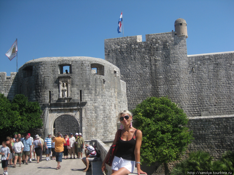 Древняя крепость Дубровника (Хорватия) Черногория