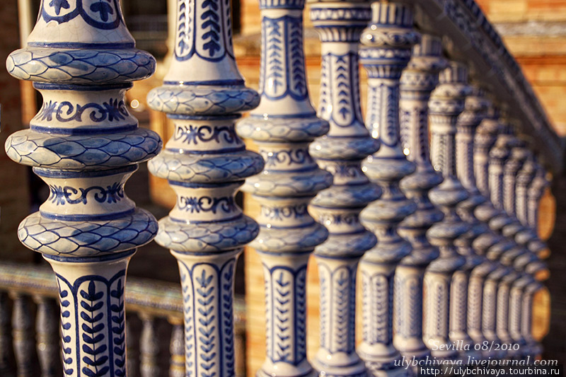 Площадь Испании (Plaza de España) Севилья, Испания