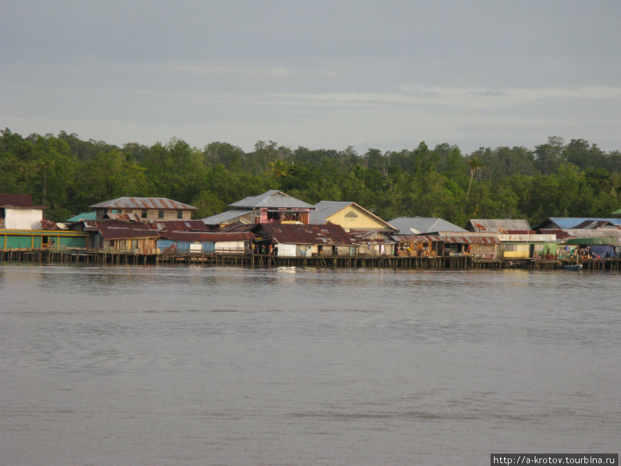 Агатс — город деревянных мостовых Агатс, Индонезия