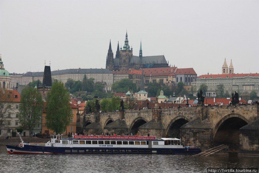 вид на Пражский Град Прага, Чехия