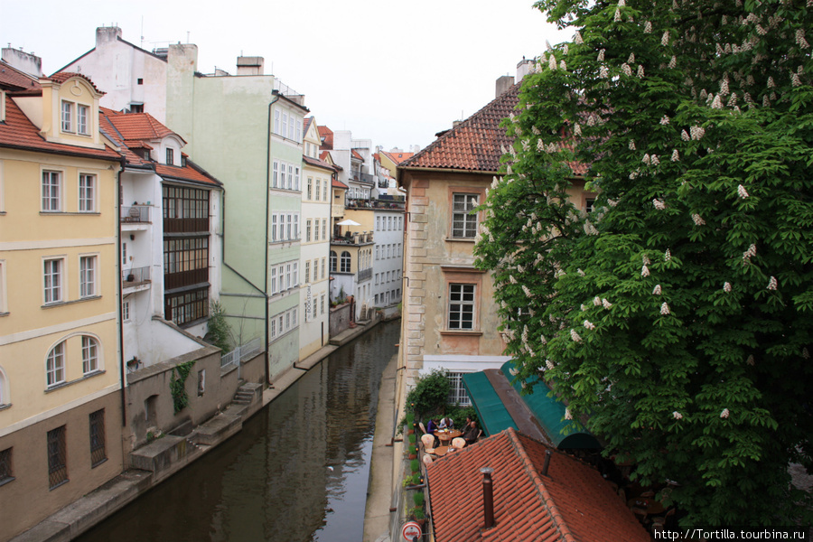 река Чертовка Прага, Чехия